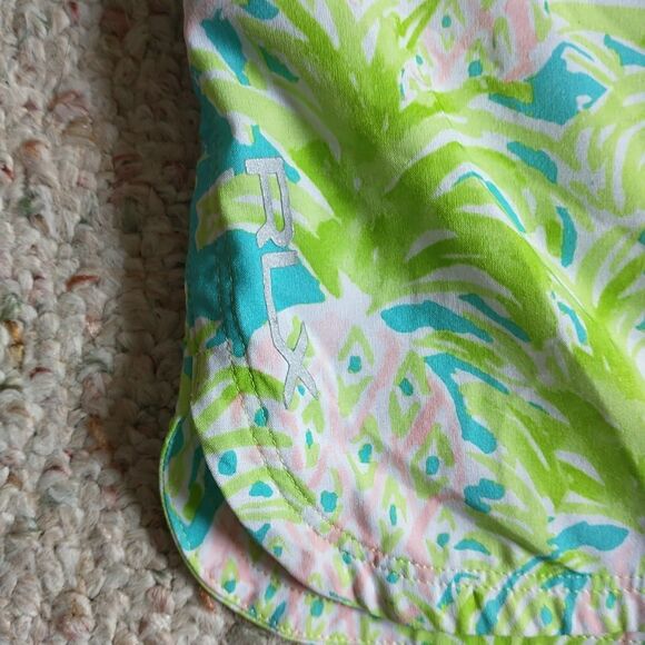 Ralph Lauren RLX Skort Skirt Girl Teen L 12-14 Multicolor Floral Golf Tennis - Picture 3 of 8